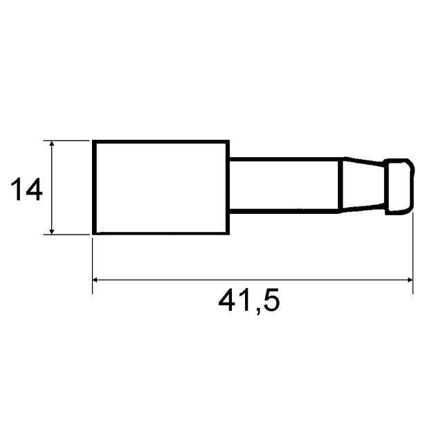 Verrouillage Bouton Poussoir 1''3/8 S1 S2 403000021 référence fournisseur BYP403000021